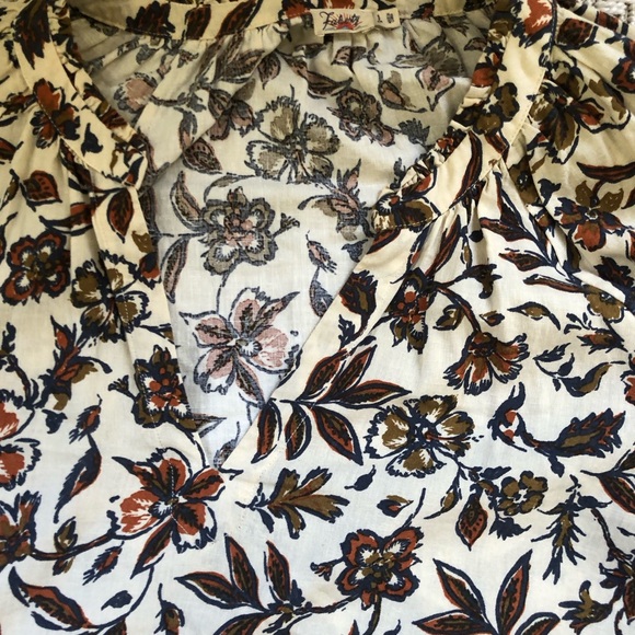 Evereve Fharety Floral Top Size Small - Picture 8 of 12